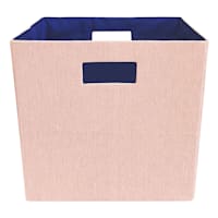 Oh Joy! Light Pink & Blue Modular Storage Cube, 13"