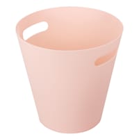 Pink Round Trash Bin, 12l