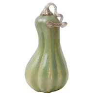 Willow Crossley Green Glass Gourd, 11"