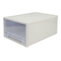 Grey Stackable Storage Drawer, Small