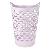 Lavender Flexible Laundry Hamper, 60l
