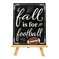 Homespun Harvest Football Tabletop Decor, 11"