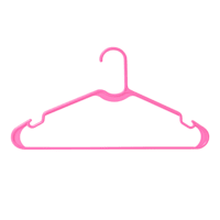 10-Pack Hangers, Pink