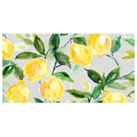 Cook N' Comfort Lemons Anti-Fatigue Kitchen Mat, 20x39