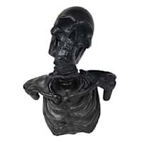 Black Skull Wall Decor, 14"