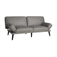 Arlo Grey Futon, Charcoal