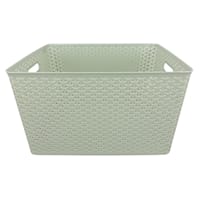 Y-Weave Mint Storage Basket, Extra Large