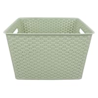 Y-Weave Mint Storage Basket, Large
