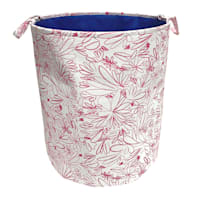 Oh Joy! Pink Floral Laundry Hamper