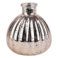 Pink Mercury Glass Bud Vase, 4"