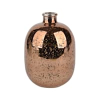 Brown Mercury Glass Bud Vase, 5.5"
