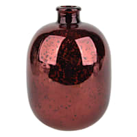 Red Mercury Glass Bud Vase, 5.5"