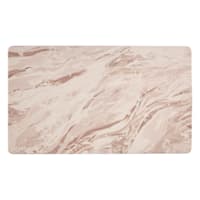 Crosby St. Neutral Marble Antifatigue Kitchen Mat, 18x30