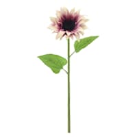 Willow Crossley Light Purple Sunflower Floral Stem, 28.5"