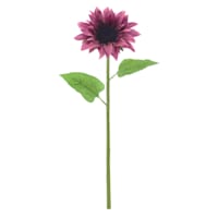Willow Crossley Purple Sunflower Floral Stem, 28.5"