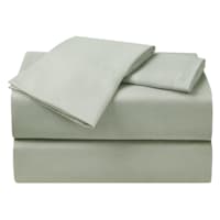4-Piece Sage Cooling Microfiber Sheet Set, Full