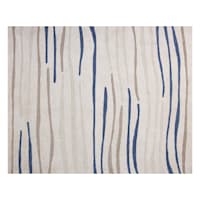 (B885) Crosby St. Indiana Neutral Circular Knit Area Rug, 8x10