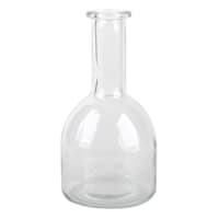 Clear Glass Bud Vase, 6.5"