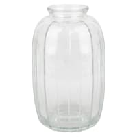 Clear Glass Bud Vase, 5"
