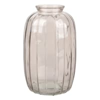 Grey Glass Bud Vase, 5"