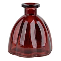 Red Glass Bud Vase, 4"