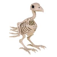 Halloween Crow Skeleton, 7.5"