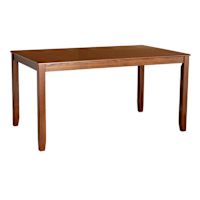 Watford Wooden Dining Table, Walnut Finish