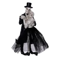 Midnight Shadows Skeleton Couple, 8.2"