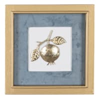 Providence Pomegranate Wood & Metal Table Decor, 8"