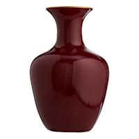 Providence Red Ceramic Vase, 11.5"