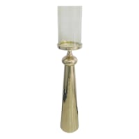 Providence Gold Oversized Hurricane Candle Holder, 32"