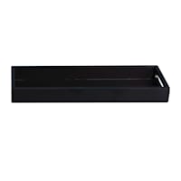 Black Decorative Tray, 15x5
