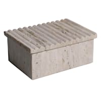 Crosby St. Travertine Box, 7x5