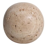 Crosby St. Travertine Orb, 4"
