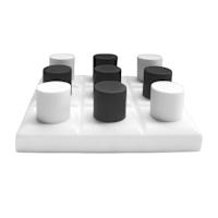 Crosby St. Black & White Marble Game