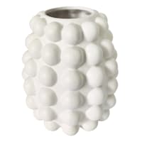 Crosby St. White Bubble Vase, 8"
