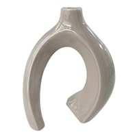 Crosby St. Brown Ceramic Vase, 6"