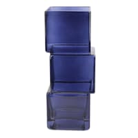 Crosby St. Navy Blue Glass Vase, 8"