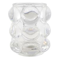 Clear Glass Votive Candle Holder, 3x4
