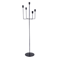 Oversized Metal Candle Holder, 33.5"