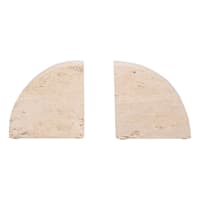 Crosby St. Travertine Half Dome Bookend, 5"