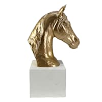 Providence Golden Horse Decor, 8.5"