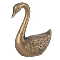 Providence Swan Metal Table Decor, 5"