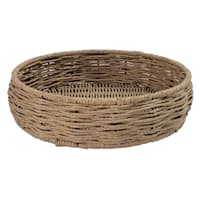 Honeybloom Rafia Decorative Basket, 13"