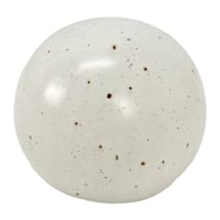 Honeybloom White Speckled Ball, 4"