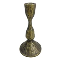Honeybloom Aluminum Candle Holder, 6.5"
