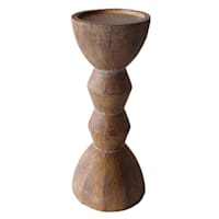 Honeybloom Pillar Candle Holder, 9"