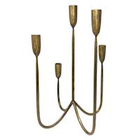 Honeybloom Metal Taper Candle Holder, 16.5"