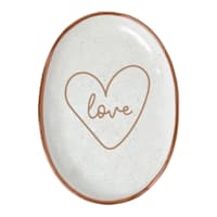 Honeybloom Love Trinket Tray, 6.5"