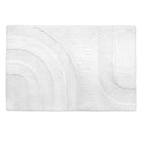 Summit White Tufted Bath Rug, 20x30